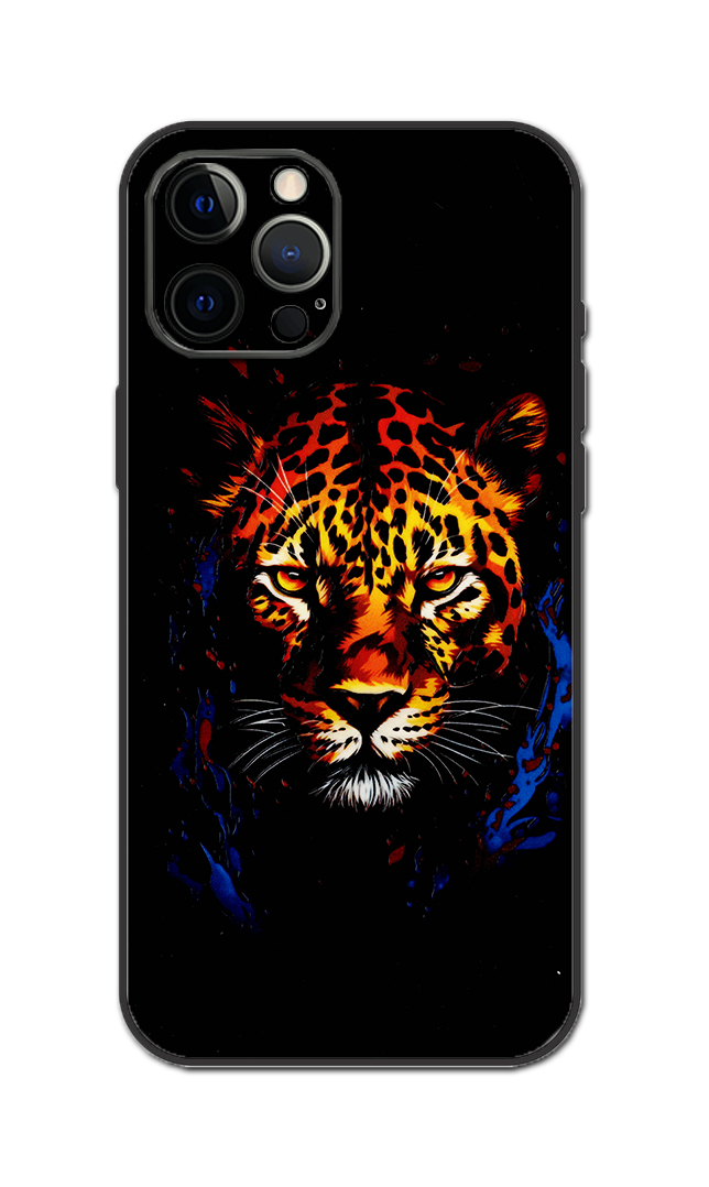 Cheetah Face Embossed Quality Skin For All Model