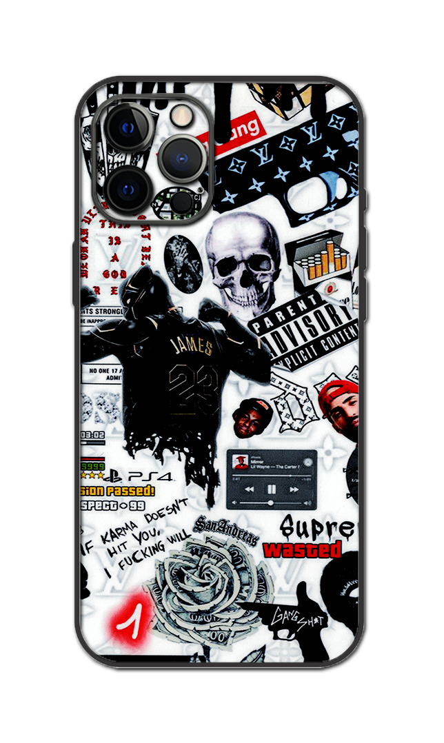 Lebron James Embossed Quality Skin For All Model