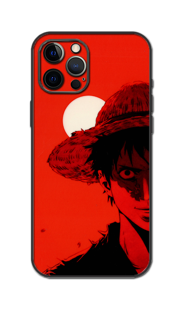 Luffy Embossed Quality Skin For All Model