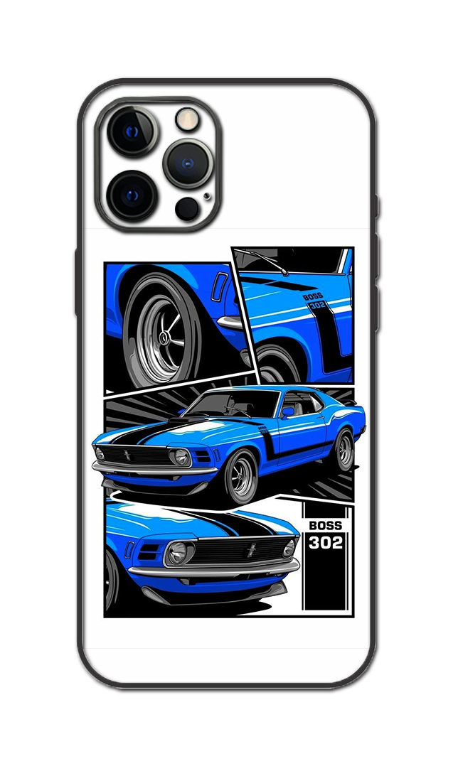 Classic Car 1970 FORD Mustang Boss 302 High Quality Skin For All Model