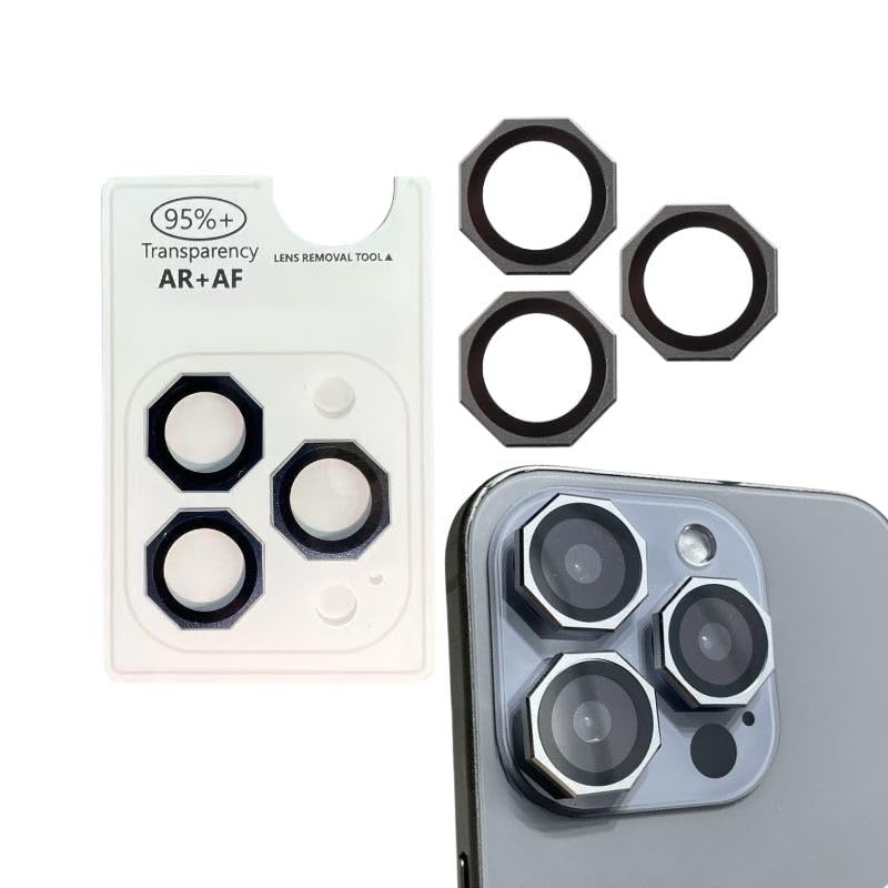 IPhone Alien Cut Octagon Camera Lens Protector For All IPhone Models 11-16