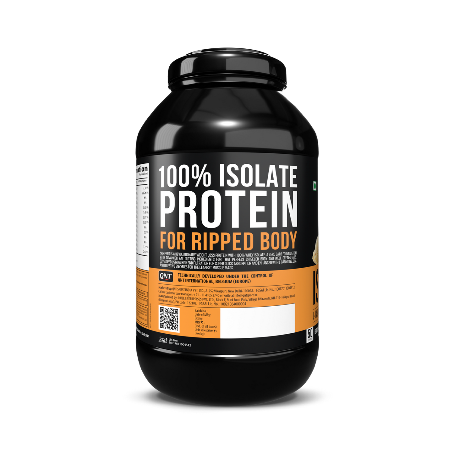ISO RIPPED WHEY ISOLATE PROTEIN | STRAWBERRY/BANANA, 2 KG