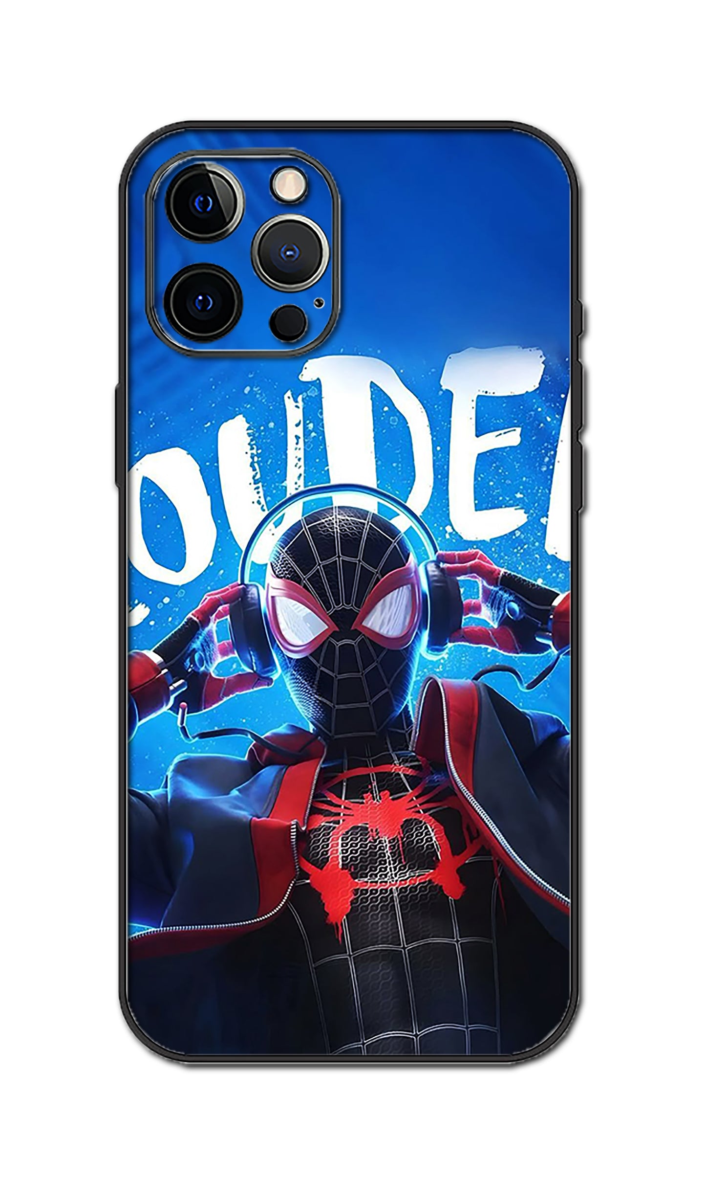 Marvel Spider-Man Into the Spider-Verse Miles Morales City High Quality Phone Skin