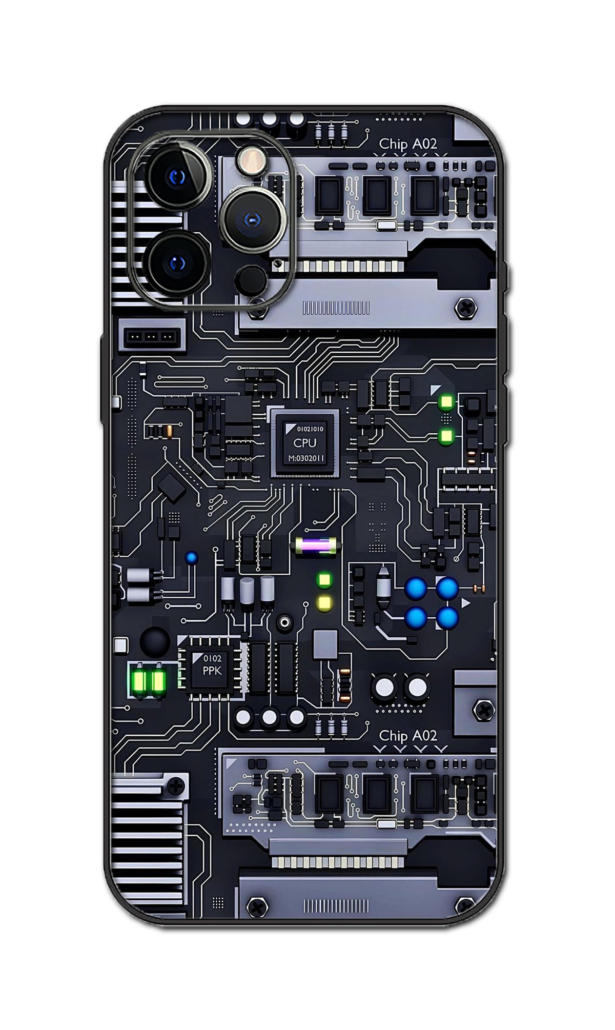 Motherboard Design Vinyl Phone Skin