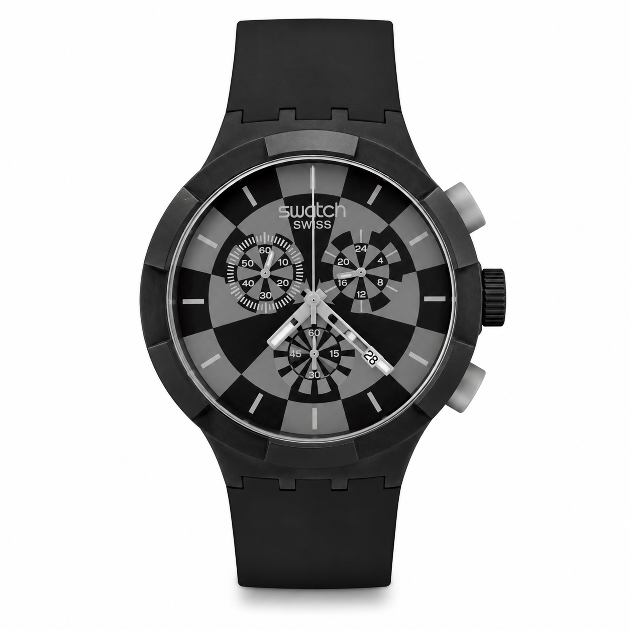 Swatch Grand Prix Watch Black