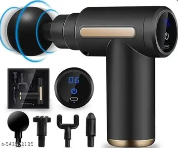 Gun Massager For Pain Relief-Massage Gun Machine For Fully Body-Gun Massager Rechargeable With 6 Speed Setting
