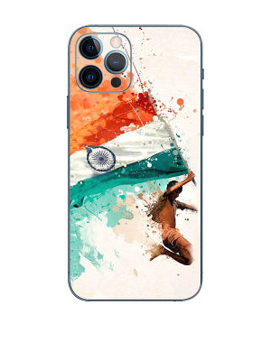 Indian Flag Premium Quality Embossed Skin For All Models