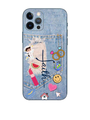 Jeans Pocket Design Textured Premium Quality Skin For All Model