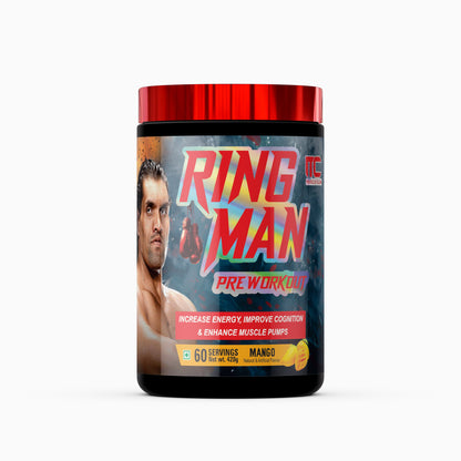 Ring Man Pre Workout by The Great Khali, 2000mg Beta-Alanine & 200mg Caffeine