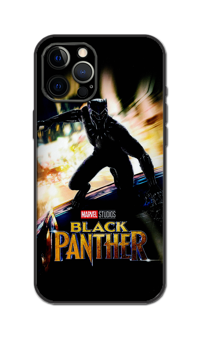 Black Panther Embossed Quality Skin For All Model