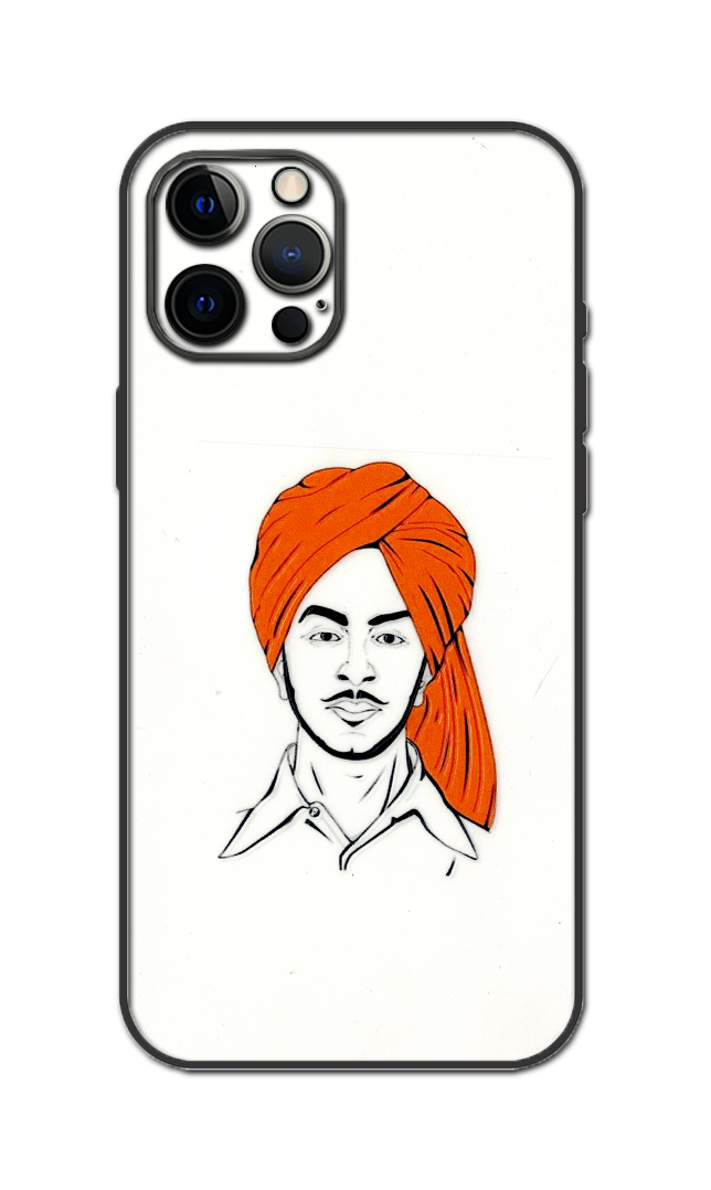 Bhagat Singh Embossed Quality Skin For All Model