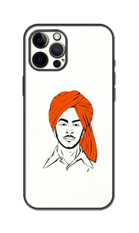 Bhagat Singh Embossed Quality Skin For All Model