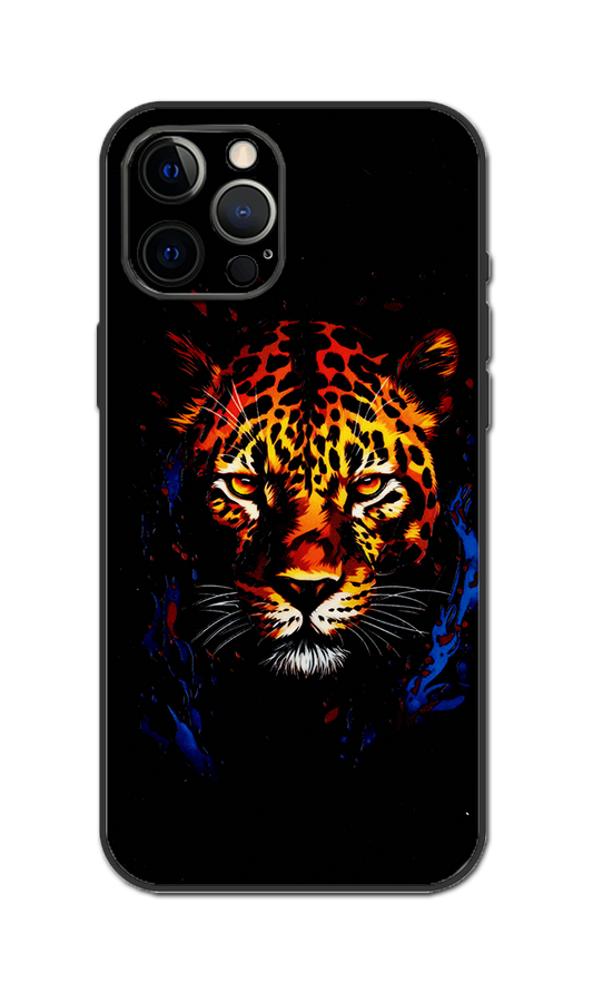 Cheetah Face Embossed Quality Skin For All Model