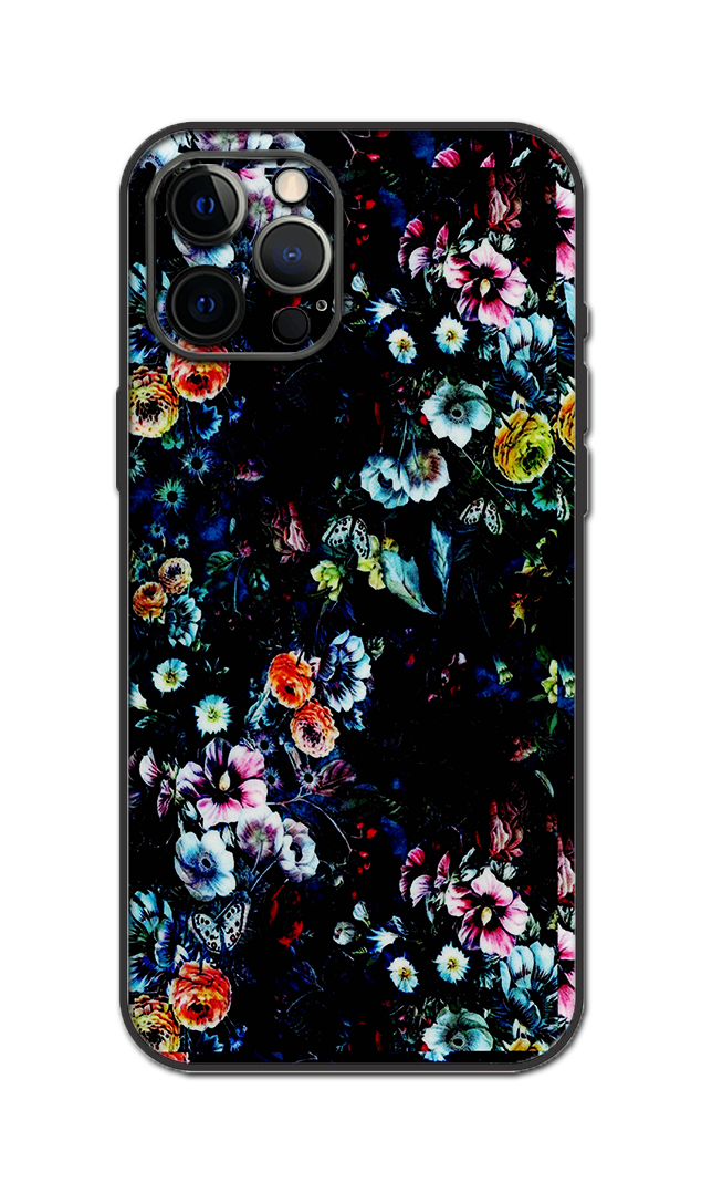 Flowers Embossed Quality Skin For All Model