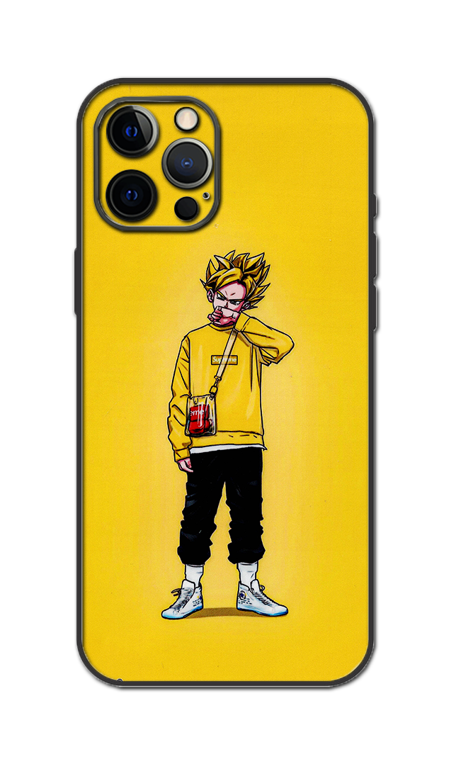 Goku Embossed Quality Skin For All Mode