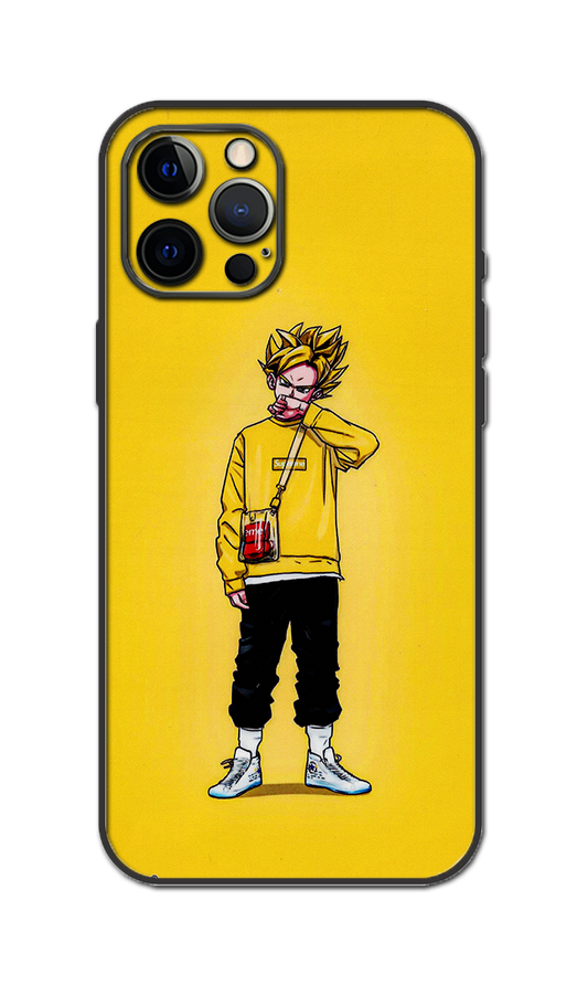 Goku Embossed Quality Skin For All Mode