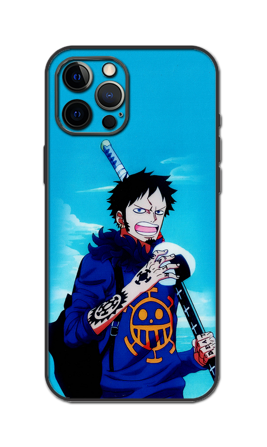 Trafalgar D. Water Law Embossed Quality Skin For All Model
