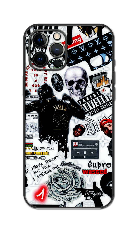 Lebron James Embossed Quality Skin For All Model