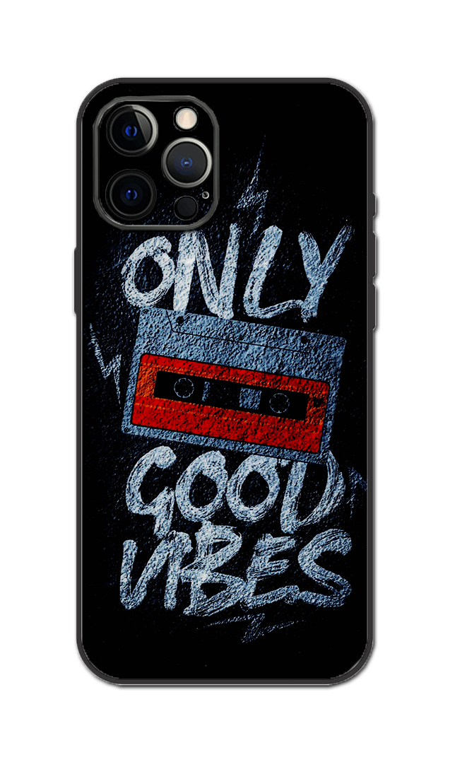 Good Vibes Only Embossed Quality Skin For All Model