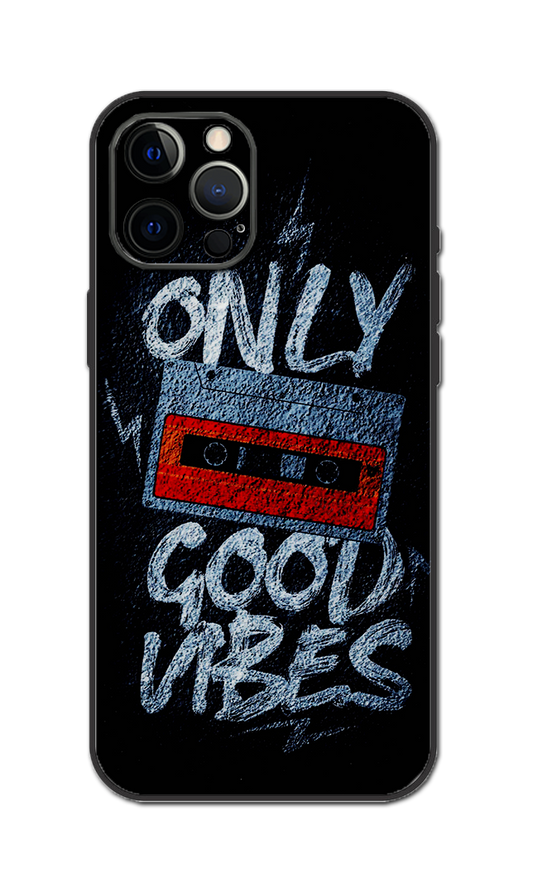 Good Vibes Only Embossed Quality Skin For All Model