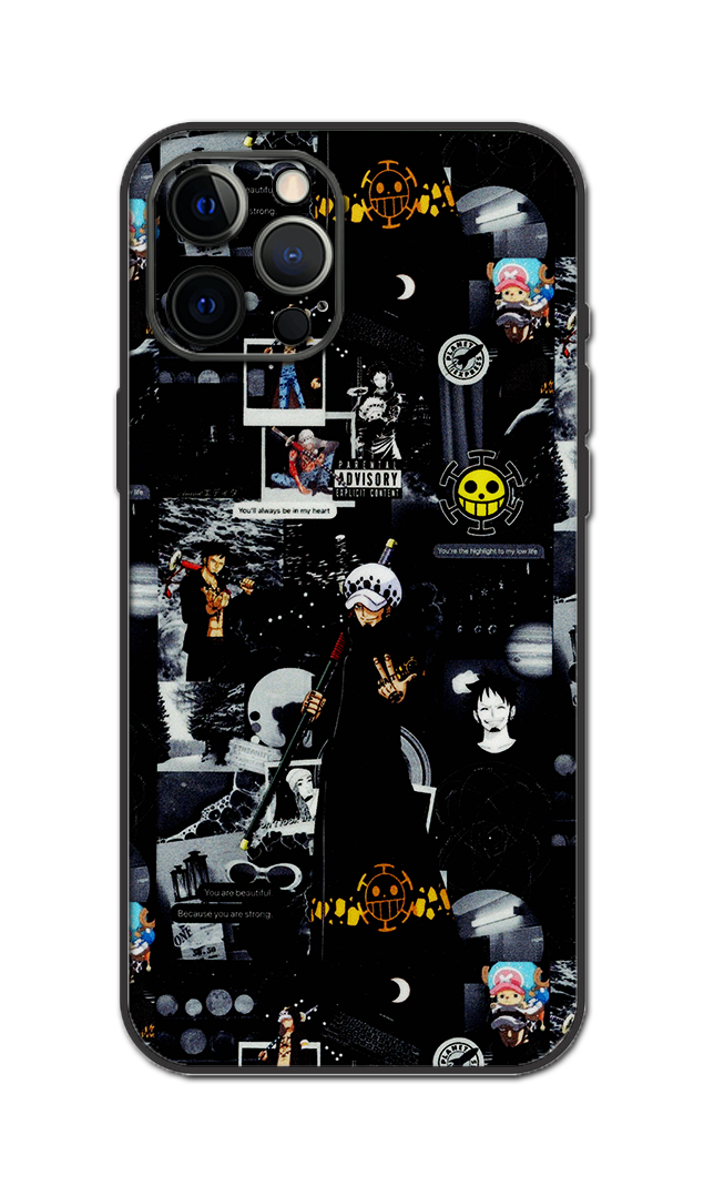 Trafalgar Law Embossed Quality Skin For All Model