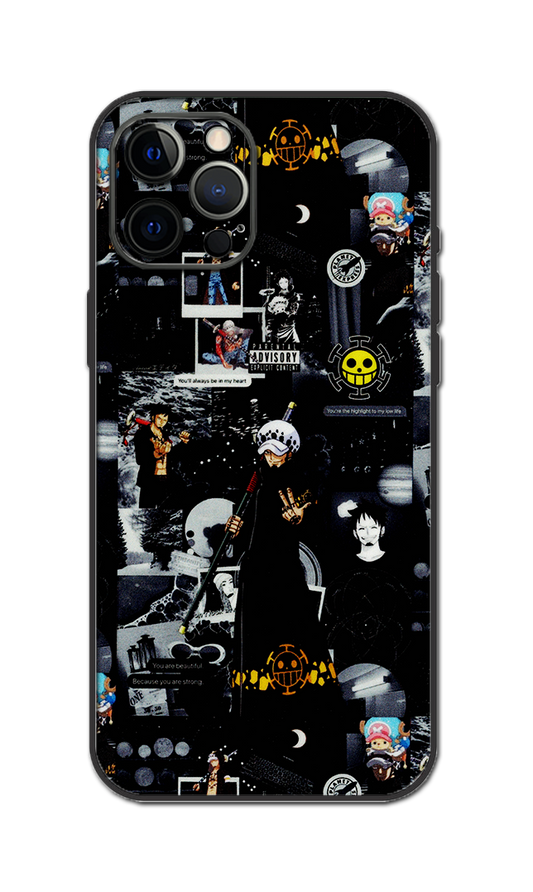 Trafalgar Law Embossed Quality Skin For All Model
