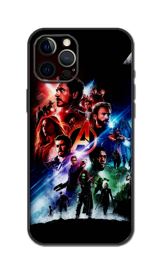 Avengers Embossed Quality Skin For All Model