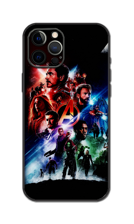 Avengers Embossed Quality Skin For All Model