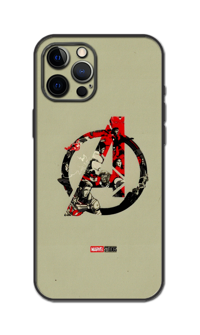Avengers Embossed Quality Skin For All Model
