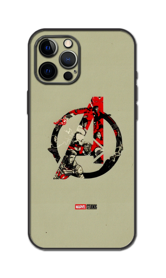 Avengers Embossed Quality Skin For All Model