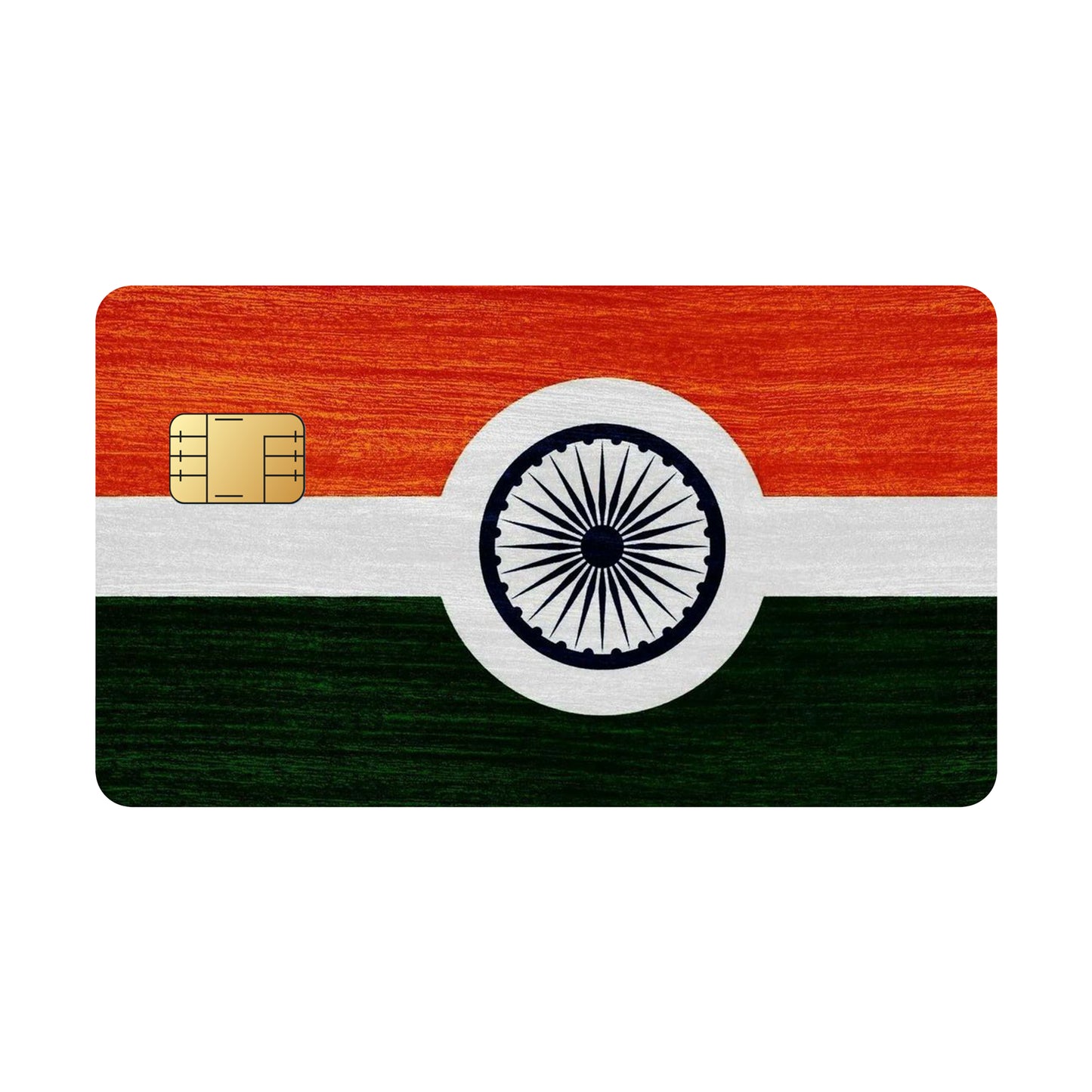 India Flag Card Skin