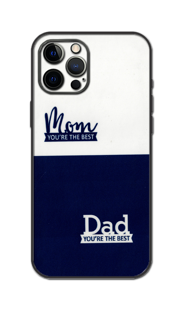 MOM DAD Embossed Quality Skin For All Model
