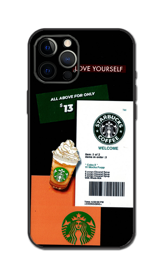 Starbucks Embossed Quality Skin For All Model