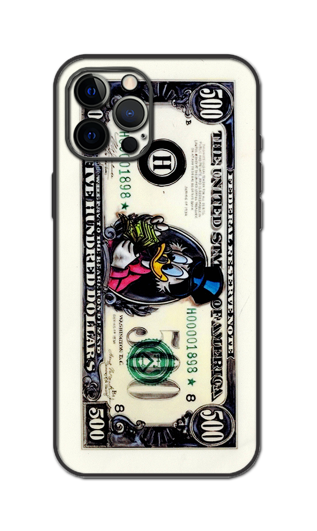 Duck Dollar Embossed Quality Skin For All Model