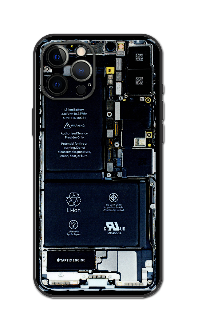 Apple Components Embossed Quality Skin For All Model