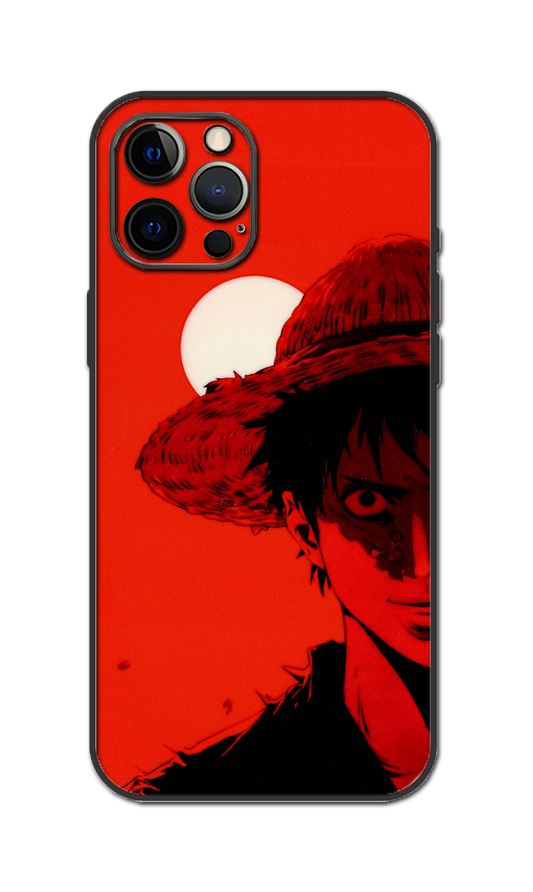 Luffy Embossed Quality Skin For All Model