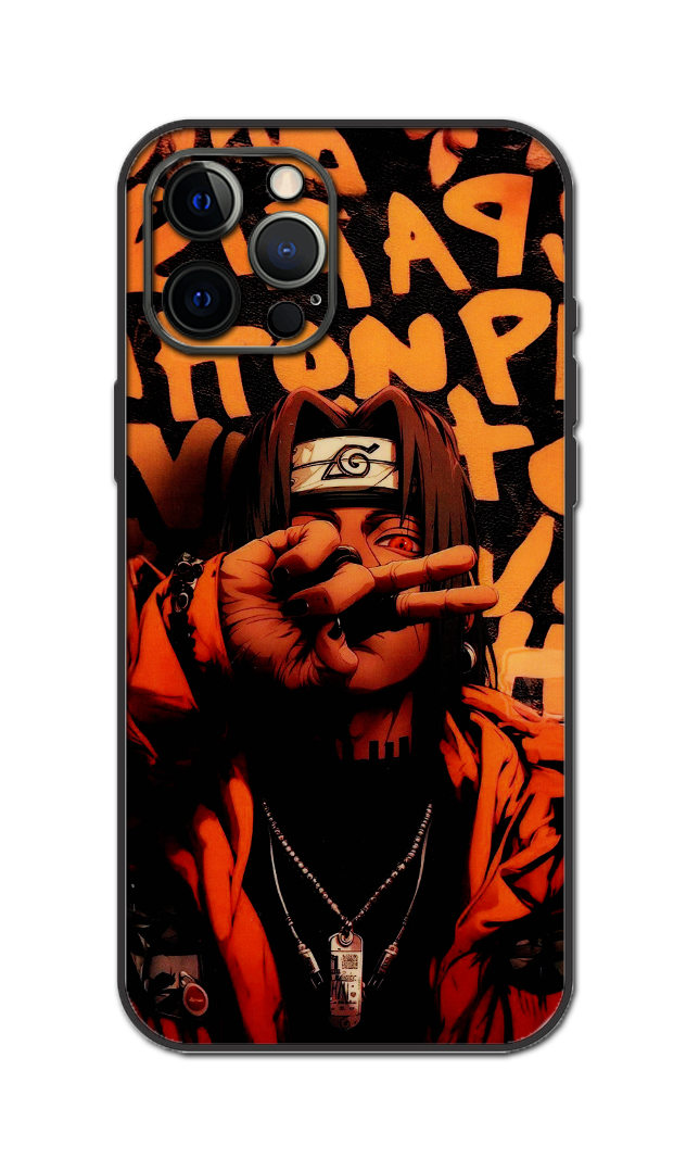 Sasuke Uchiha Embossed Quality Skin For All Model