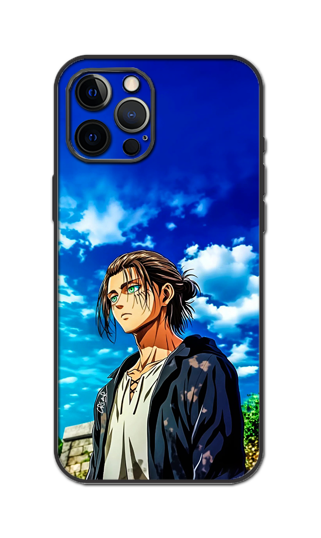 Eren Yeager From Attack on Titan High Quality Mobile Skin