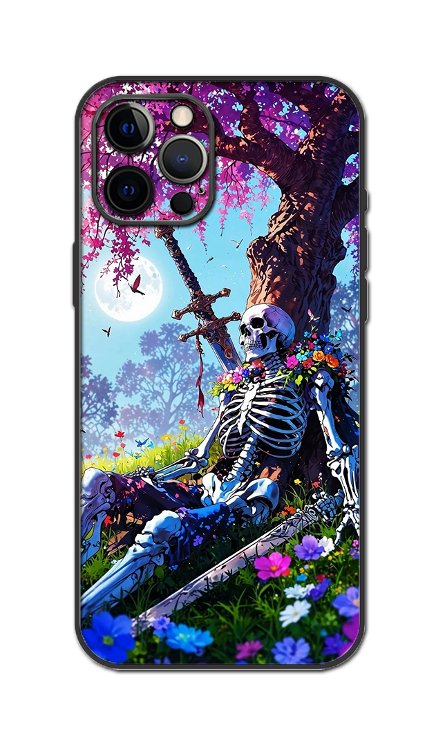 Floral Skull High Quality Skin For All Model