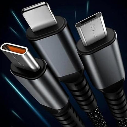 3-in-1 Super Fast Charging Cable 100w