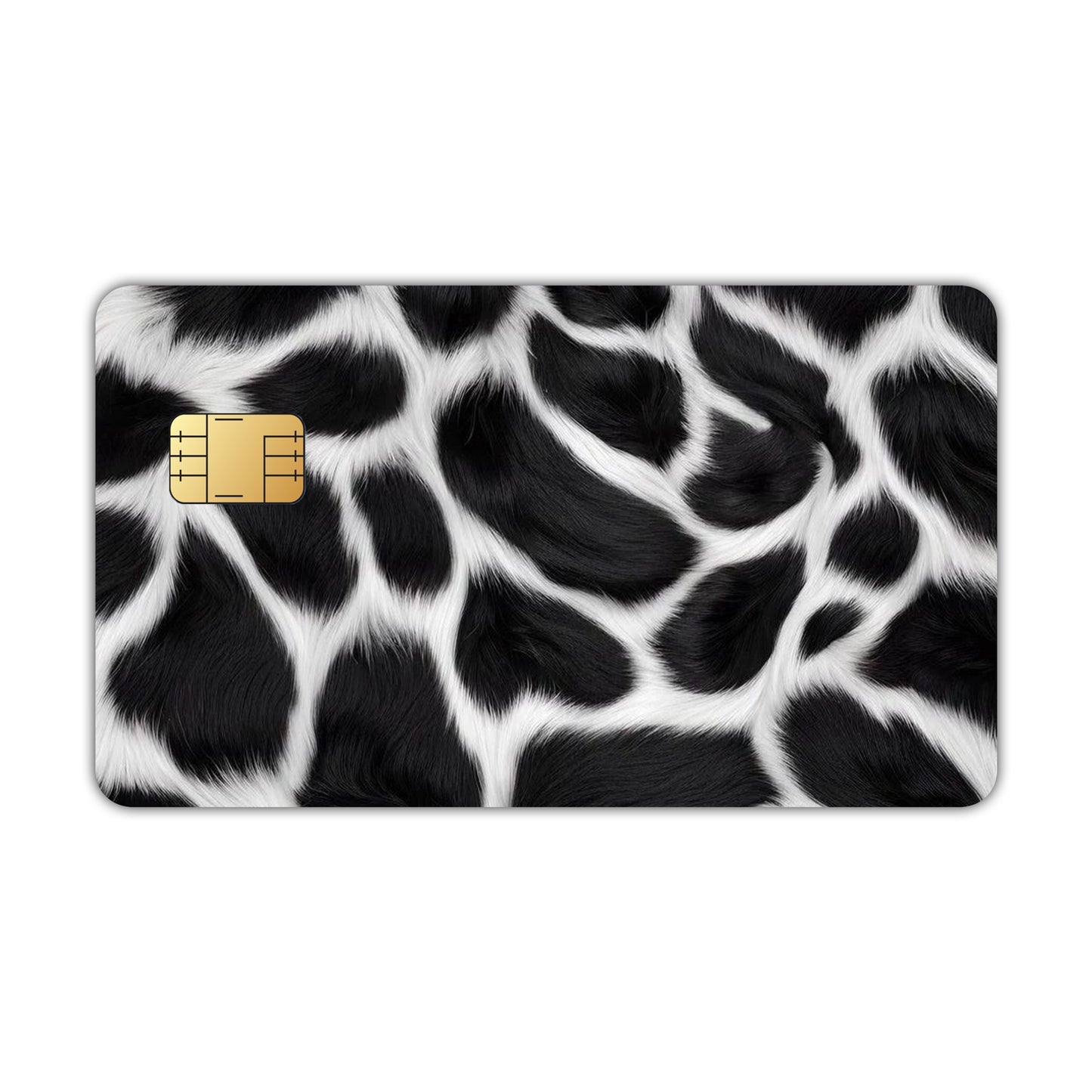 Cow Pattern Card Skin