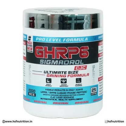 GHRP6 Sigmadrol CJC - Ultimate Size Gaining Formula - 25 Serving | Muscle Growth & Recovery