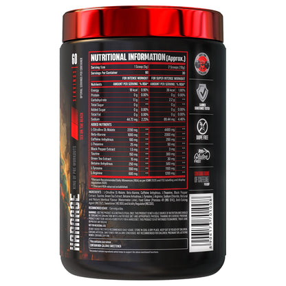 Big Muscle Karnage Red Pre workout 300gm
