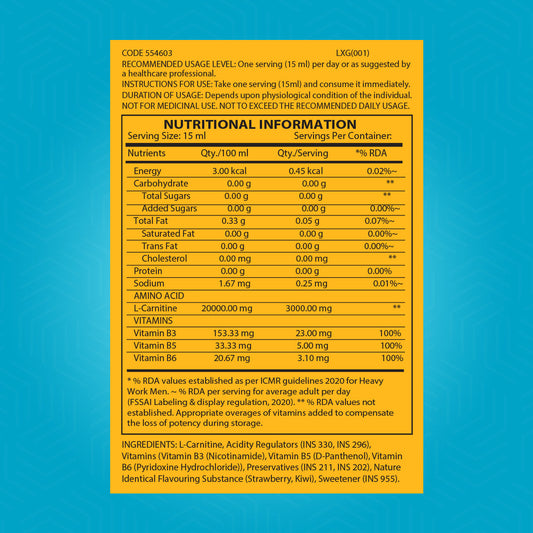 GNC Total Lean Triple Strength L-Carnitine Liquid 450 ml