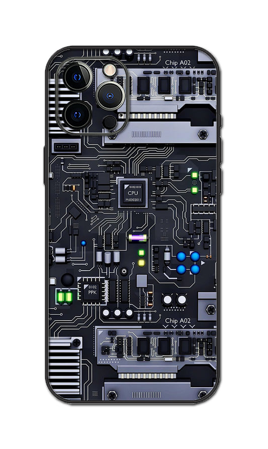 Motherboard Design Vinyl Phone Skin