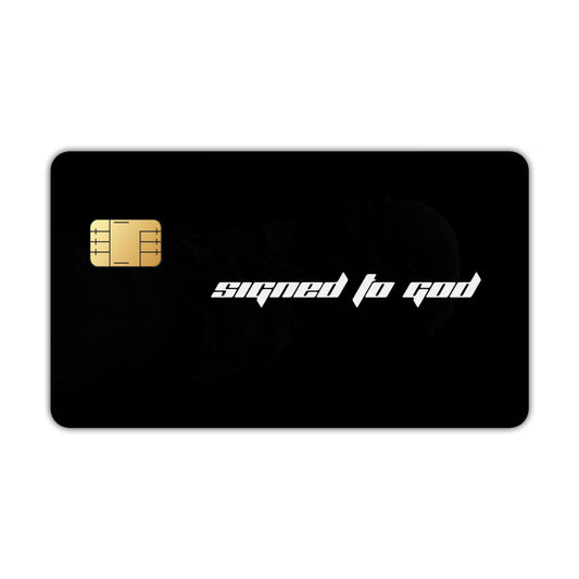 Signed To God Sidhu Moosewala ATM / Metro Card Skin