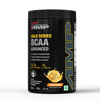 GNC AMP Gold Series BCAA Advanced | 400g | 30 Servings