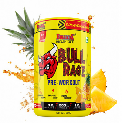 Bullnox Bull Rage Pre Workout 40 Serving  (280 g, Mango)