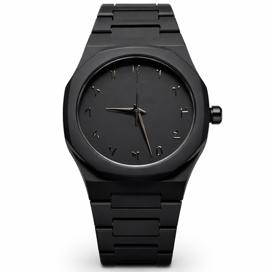 Arabic Dial Analogue Chain Strap Watch