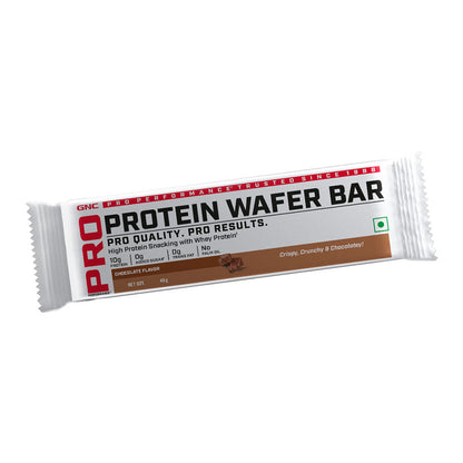 GNC Protein Wafer Bar 10g Protein | No Added Sugar | 100% Guilt-Free Snacking